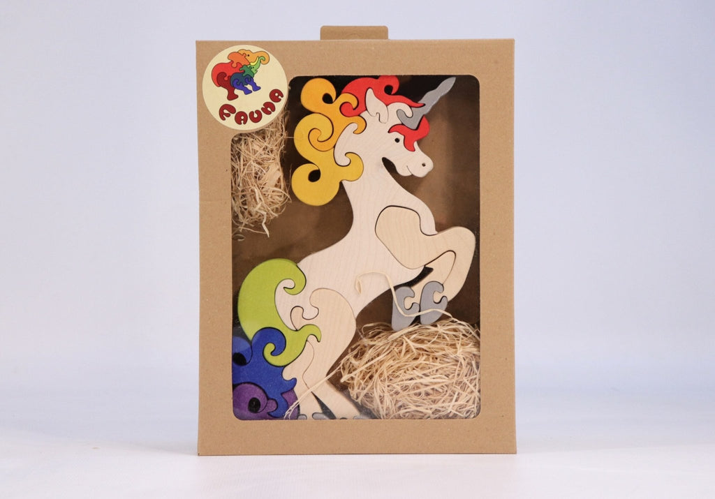 Fauna Puzzle Unicorn - vendor-unknown - Honeybee Toys