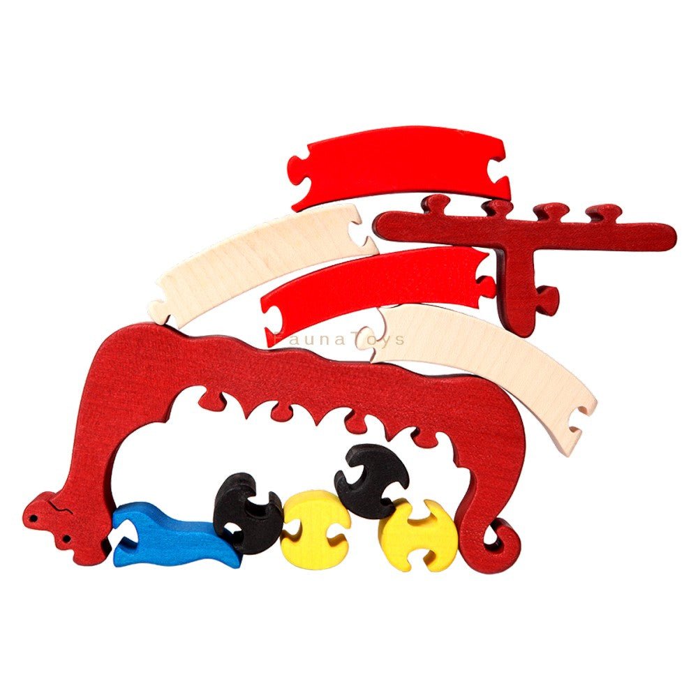 Fauna Puzzle Viking Ship - vendor-unknown - Honeybee Toys