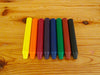 Filana Organic Beeswax Crayons, Sticks 8 with Brown & Black