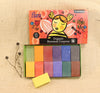 Filana Organic Beeswax Crayons, Blocks 12 with Brown & Black - vendor-unknown - Honeybee Toys