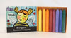 Filana Organic Beeswax Crayons, Rainbow Sticks 8 - vendor-unknown - Honeybee Toys