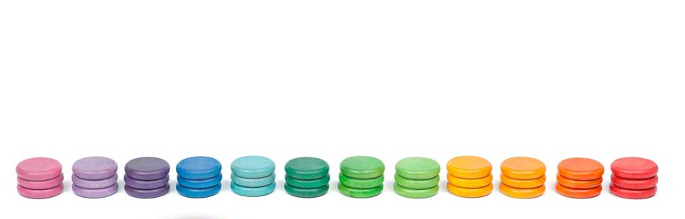 Grapat Coins 12 Additional Colours, 36 pieces