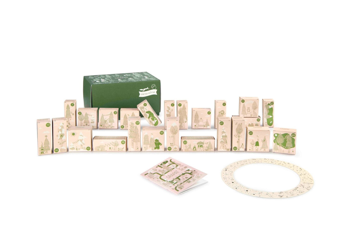 Grapat Advent Calendar 2025 40% off was $195.00 now $117.00 (whilst stock lasts) - vendor-unknown - Honeybee Toys