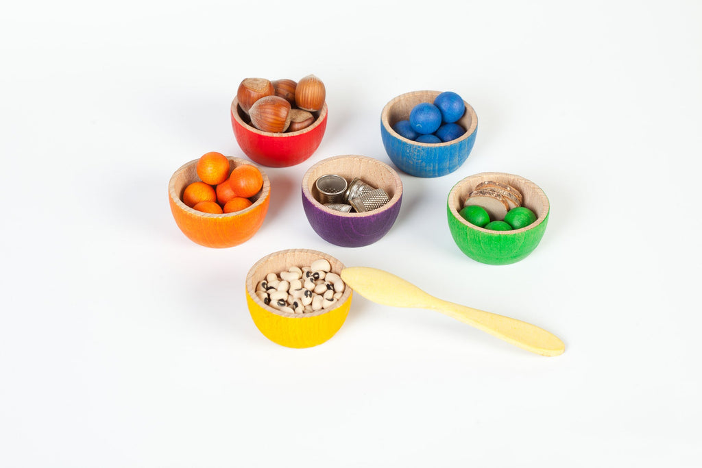 Grapat Bowls & Marbles - vendor-unknown - Honeybee Toys