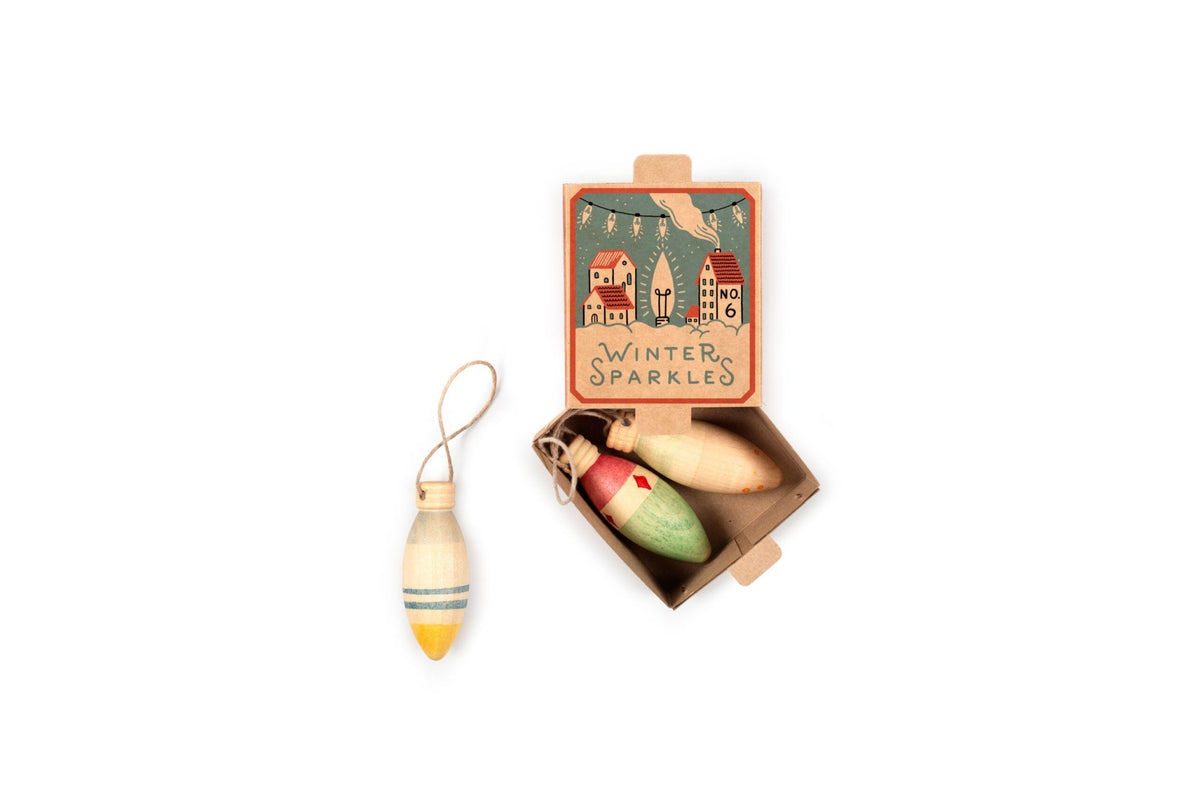 Grapat Christmas Decorations No6 Winter Sparkles 40% off was $22.90 now $13.75 - vendor-unknown - Honeybee Toys