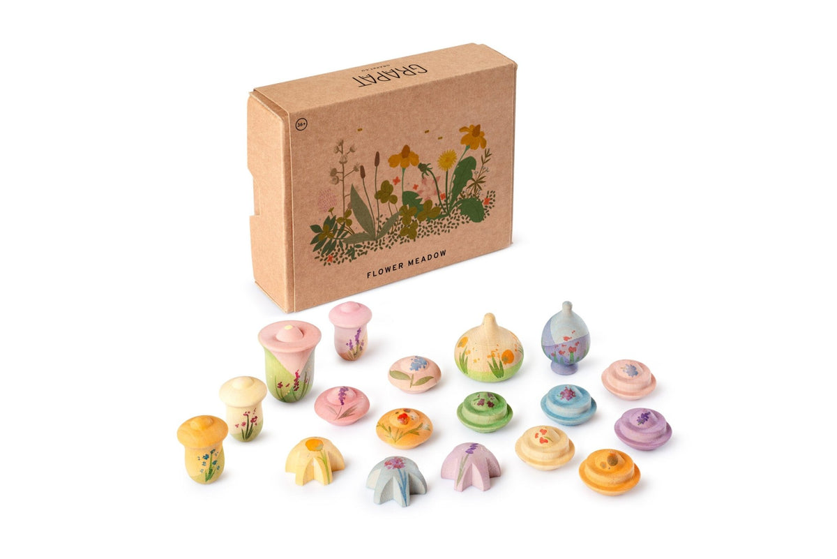 Grapat Flower Meadow - vendor-unknown - Honeybee Toys