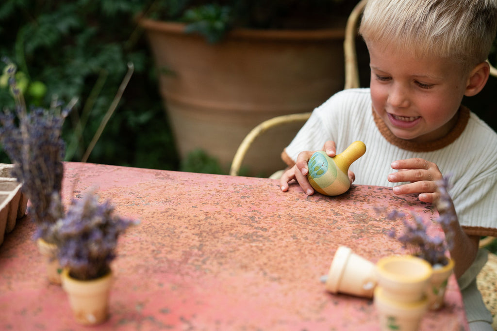 Grapat - Flowing Yellow Bird - vendor-unknown - Honeybee Toys