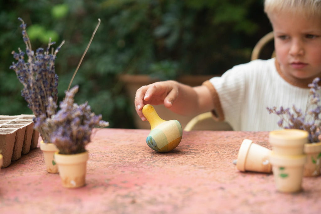 Grapat - Flowing Yellow Bird - vendor-unknown - Honeybee Toys