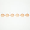 Grapat Half Spheres Natural, 6 pieces - vendor-unknown - Honeybee Toys