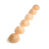 Grapat Half Spheres Natural, 6 pieces - vendor-unknown - Honeybee Toys