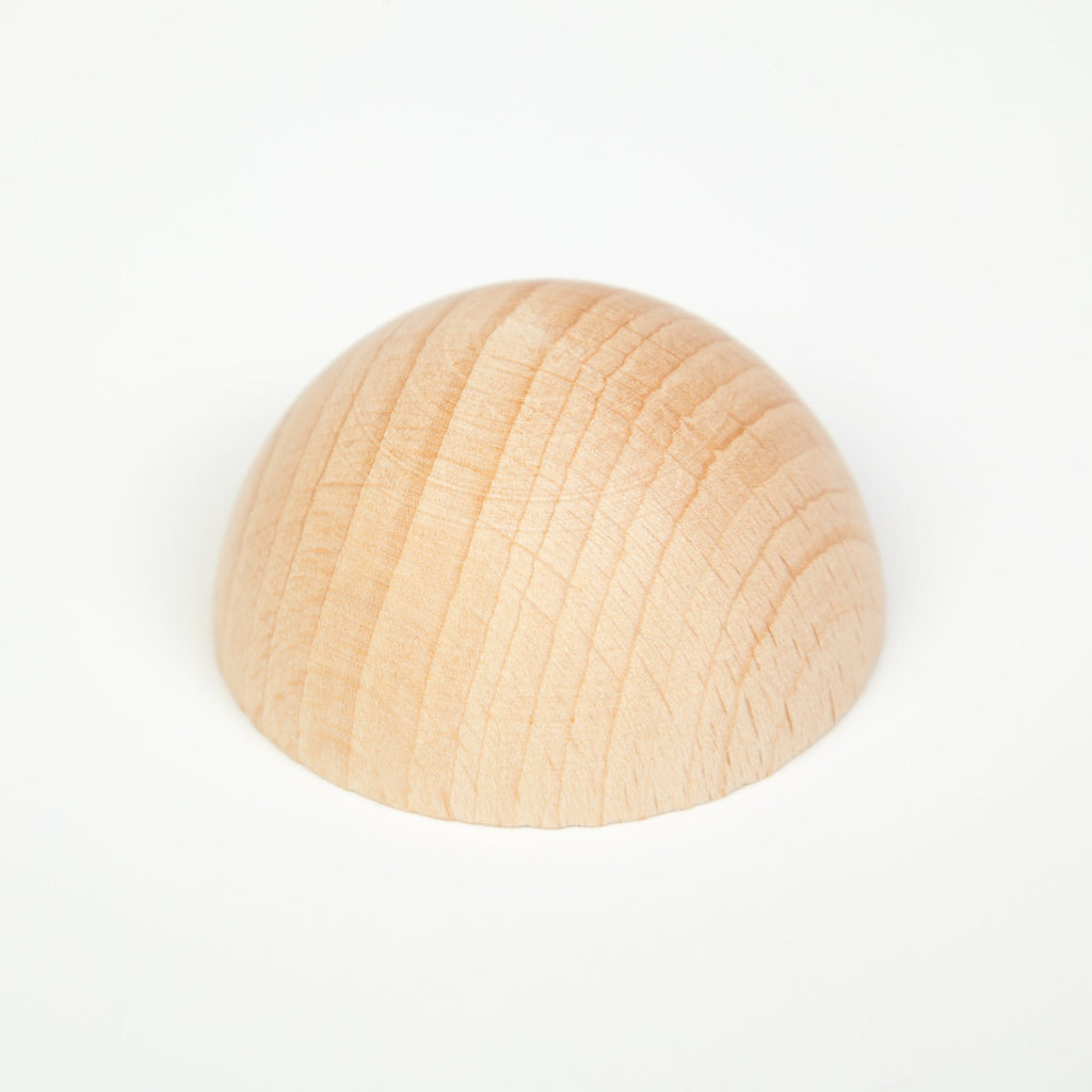 Grapat Half Spheres Natural, 6 pieces - vendor-unknown - Honeybee Toys