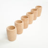 Grapat Honeycomb Beakers Natural x 6 - vendor-unknown - Honeybee Toys
