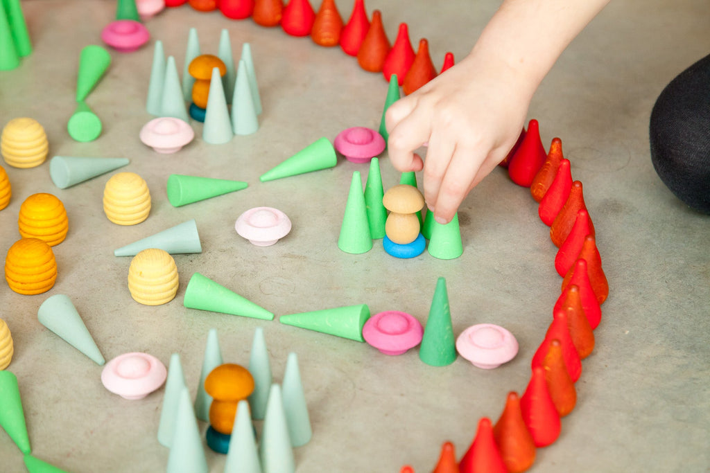 Grapat Mandala Little Cones - vendor-unknown - Honeybee Toys