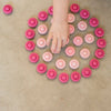 Grapat Mandala Pink Flowers - vendor-unknown - Honeybee Toys