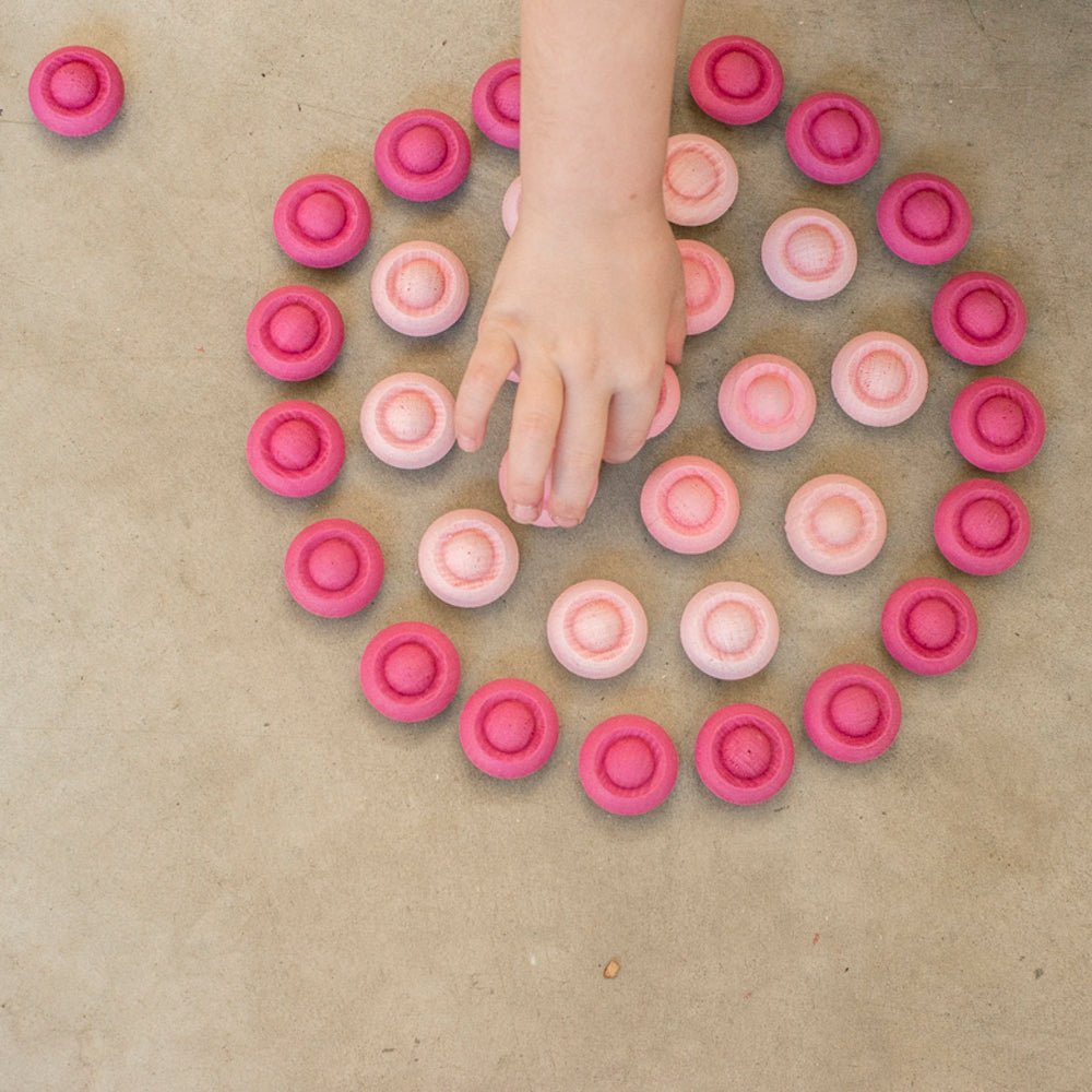 Grapat Mandala Pink Flowers - vendor-unknown - Honeybee Toys