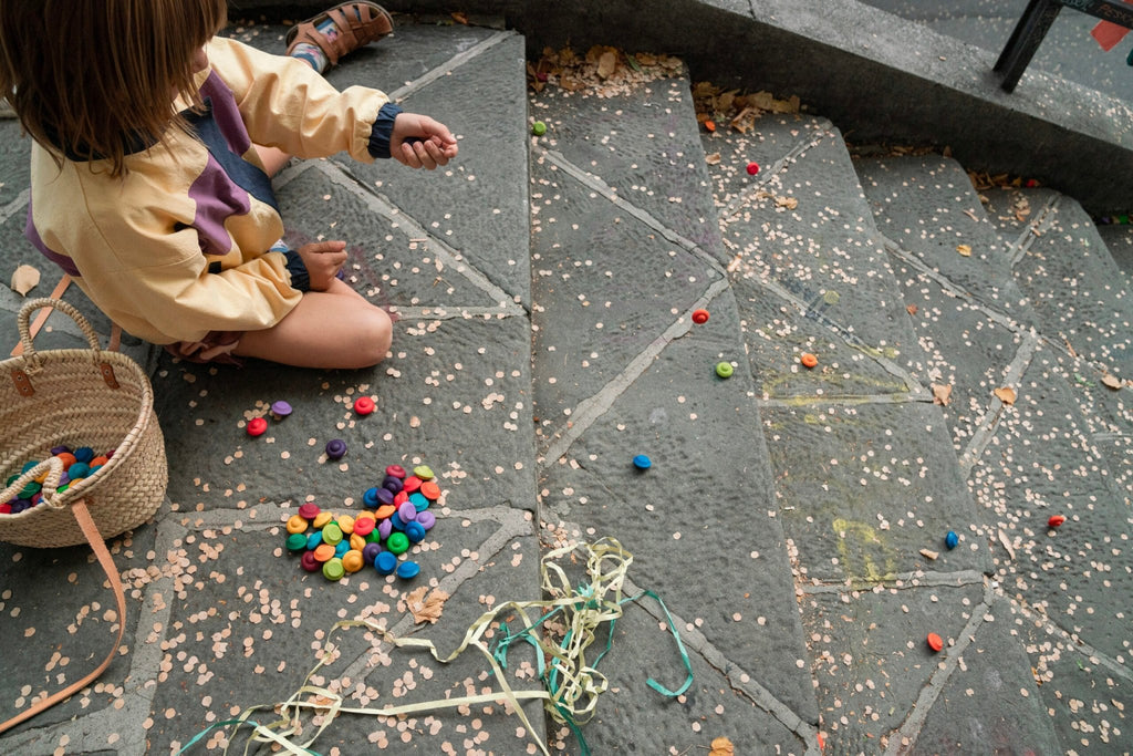 Grapat Mandala Rainbow Flower - vendor-unknown - Honeybee Toys