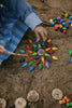 Grapat Mandala Rainbow Snowflakes - vendor-unknown - Honeybee Toys