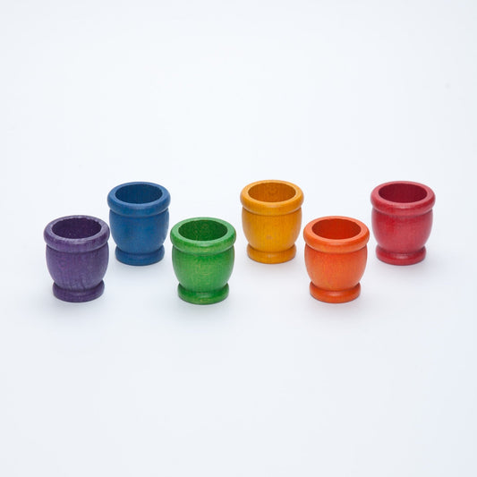 Grapat Mates Coloured, 6 pieces - vendor-unknown - Honeybee Toys
