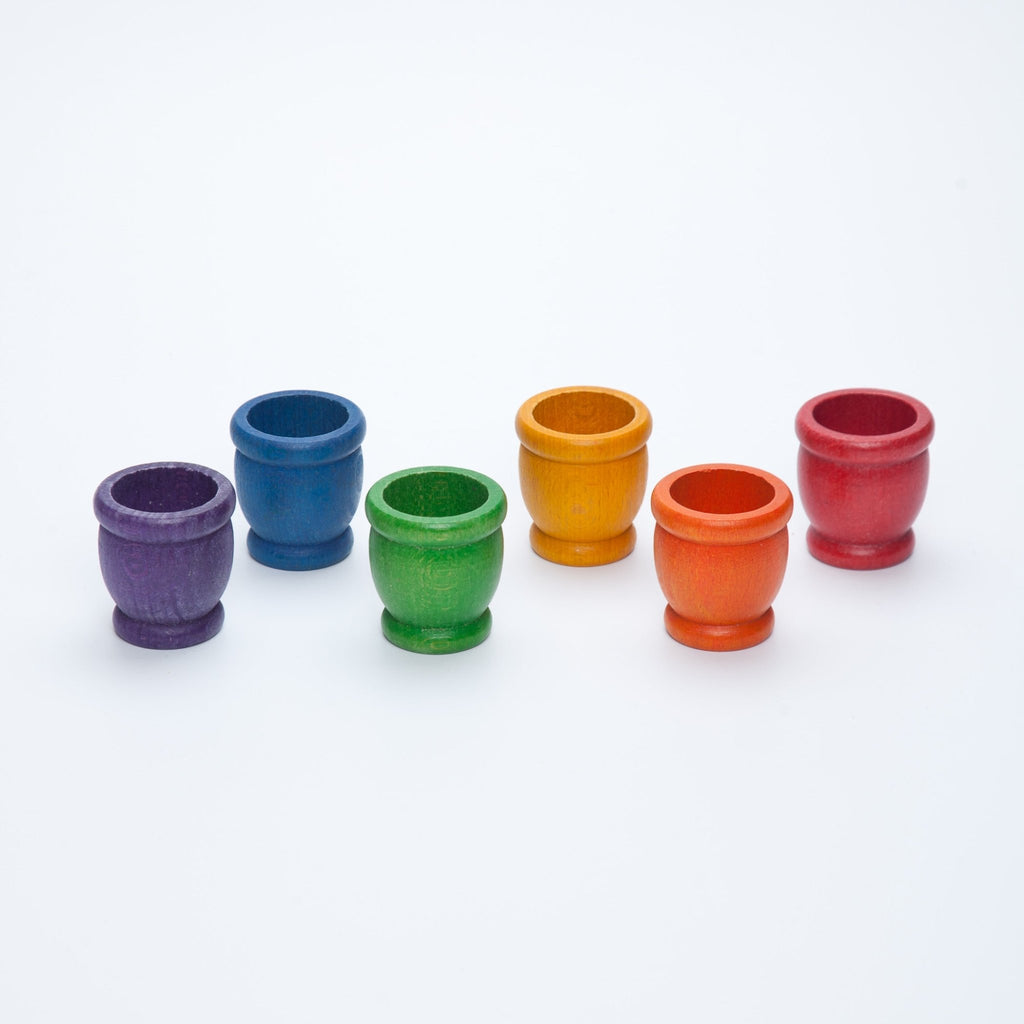 Grapat Mates Coloured, 6 pieces - vendor-unknown - Honeybee Toys