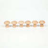 Grapat Mushroom Natural, 6 pieces - vendor-unknown - Honeybee Toys