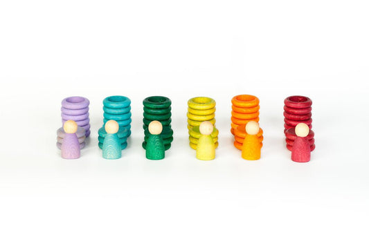 Grapat Nins, Rings & Coins, additional colours - vendor-unknown - Honeybee Toys