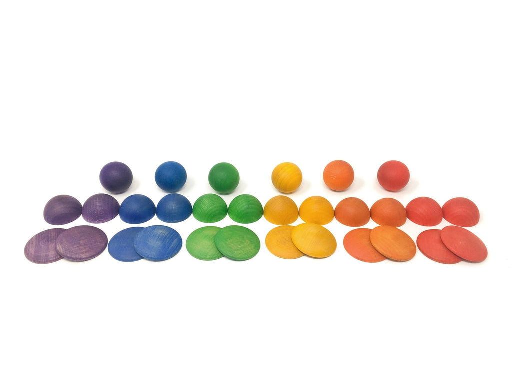 Grapat Rounds Coloured - vendor-unknown - Honeybee Toys