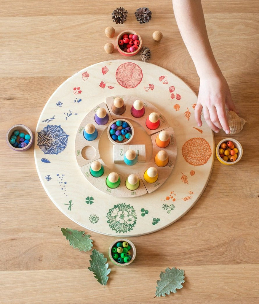Grapat Seasons Round Platform - vendor-unknown - Honeybee Toys