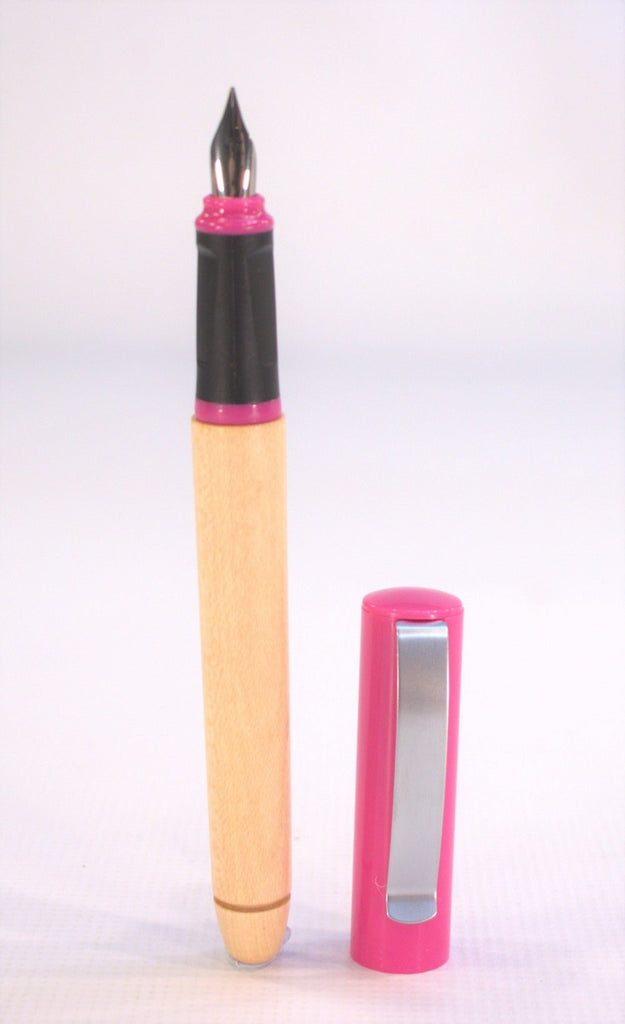 Greenfield Fountain Pen Pink - vendor-unknown - Honeybee Toys