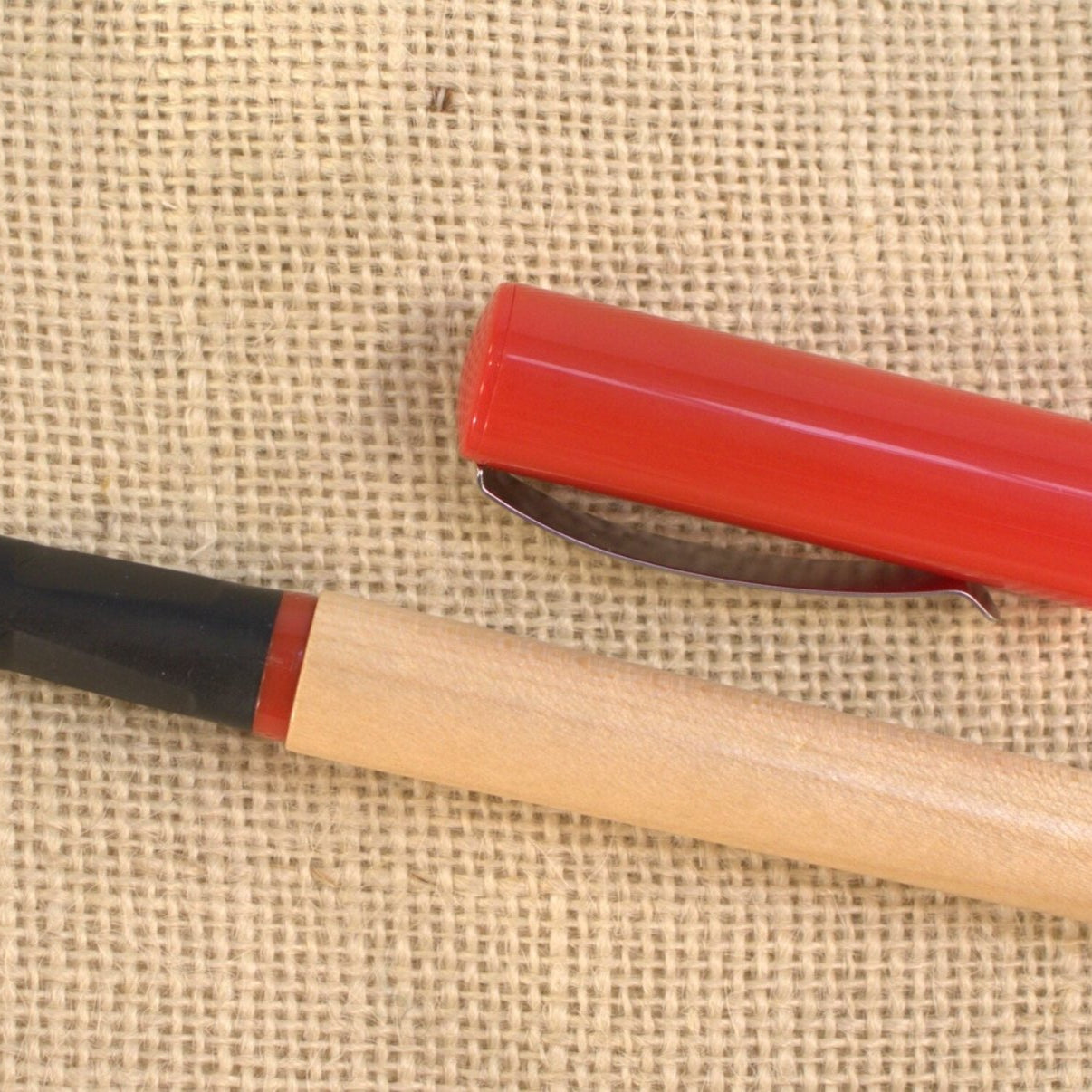 Greenfield Fountain Pen Red - vendor-unknown - Honeybee Toys