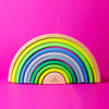 Grimm's 10 piece Rainbow Neon Green Overstocked 45% off (Was $144 now $79.20) - vendor-unknown - Honeybee Toys