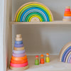 Grimm's 10 piece Rainbow Neon Green Overstocked 45% off (Was $144 now $79.20) - vendor-unknown - Honeybee Toys