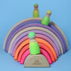 Grimm's 10 piece Rainbow Neon Pink Overstocked 45% off (Was $144 now $79.20) - vendor-unknown - Honeybee Toys