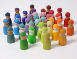 Grimm's 12 Friends Rainbow - vendor-unknown - Honeybee Toys