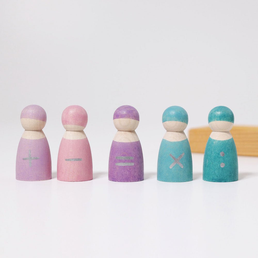 Grimm's 5 Math Friends - vendor-unknown - Honeybee Toys