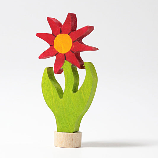 Grimm's Aster Flower Decoration Handpainted - vendor-unknown - Honeybee Toys