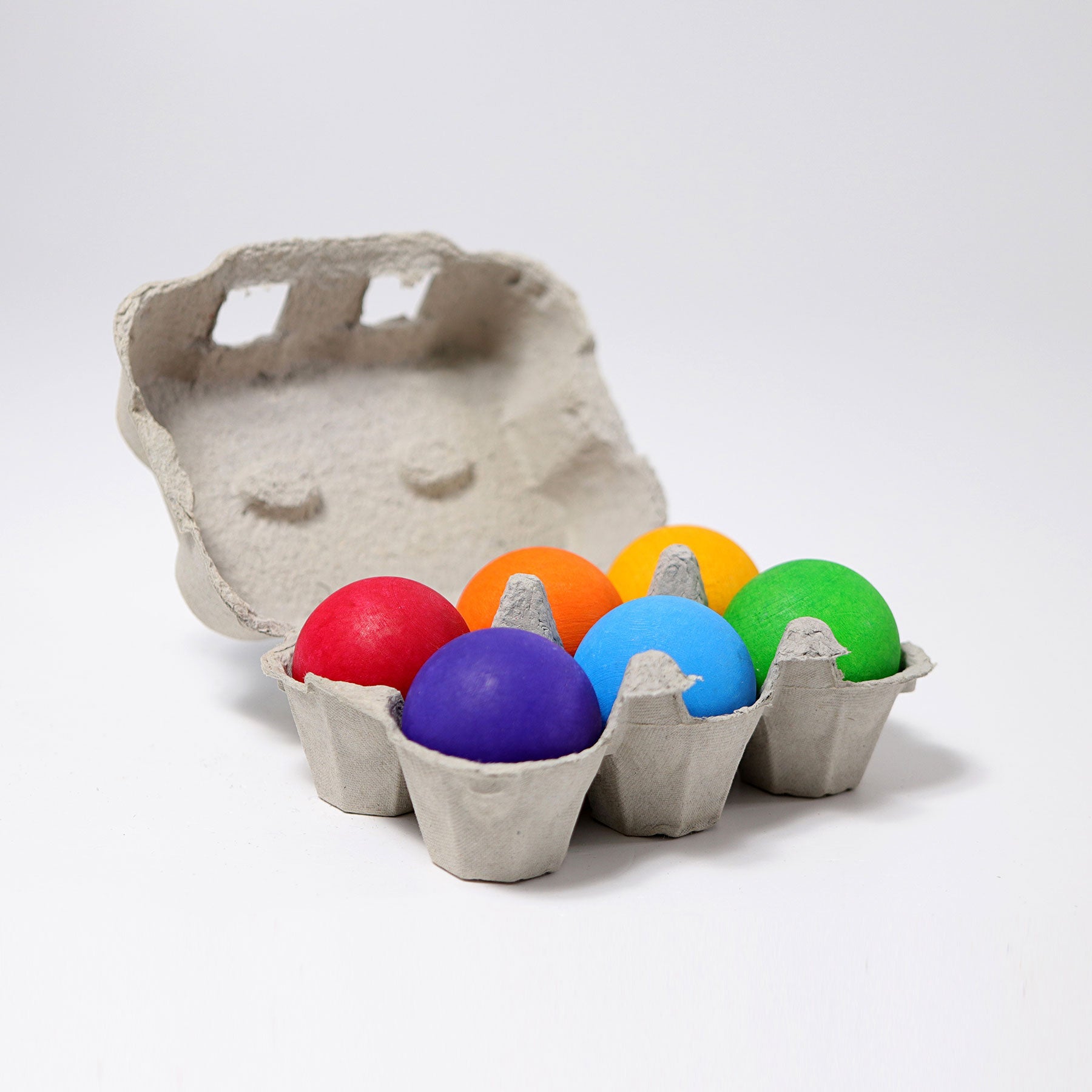 Grimm's Balls Large Rainbow, set of 6 - vendor-unknown - Honeybee Toys