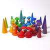 Grimm's Balls Small Rainbow, set of 12 - vendor-unknown - Honeybee Toys