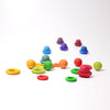 Grimm's Balls Small Rainbow, set of 12 - vendor-unknown - Honeybee Toys