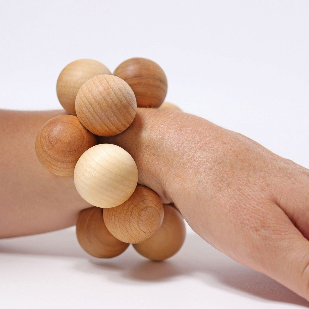 Grimm's Beads Grasper Natural - vendor-unknown - Honeybee Toys