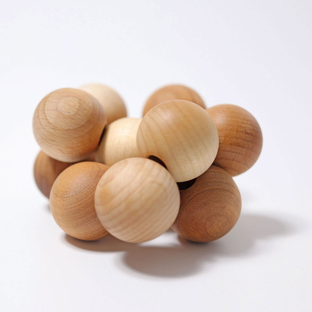 Grimm's Beads Grasper Natural - vendor-unknown - Honeybee Toys