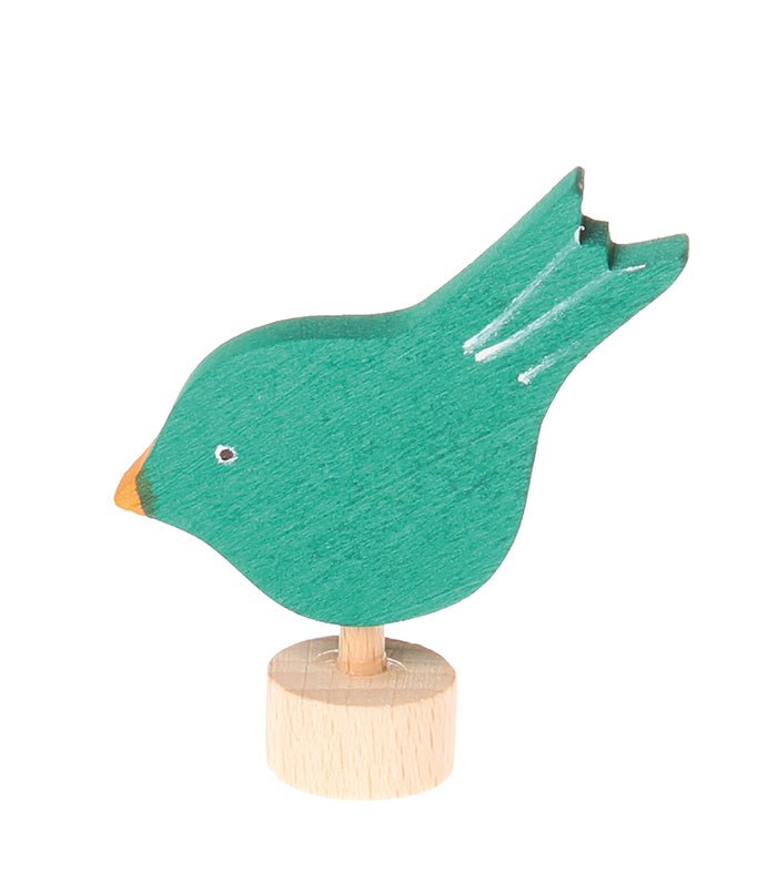 Grimm's Bird Pecking Decoration - vendor-unknown - Honeybee Toys