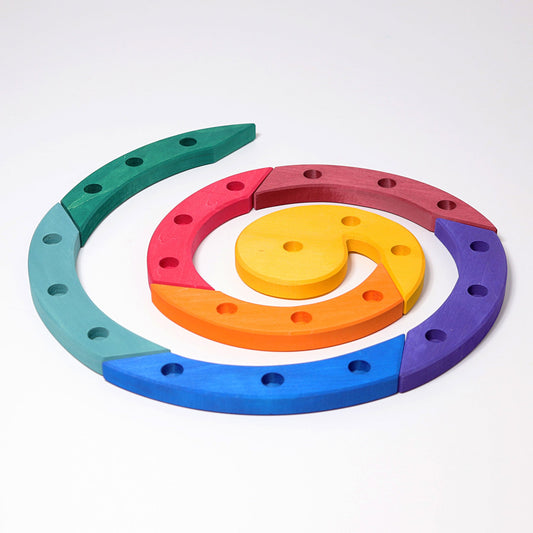 Grimm's Birthday & Advent Spiral Coloured - vendor-unknown - Honeybee Toys