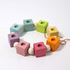 Grimm's Birthday Cubes Coloured - vendor-unknown - Honeybee Toys