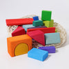 Grimm's Blocks Geometrical Coloured, 30 - vendor-unknown - Honeybee Toys