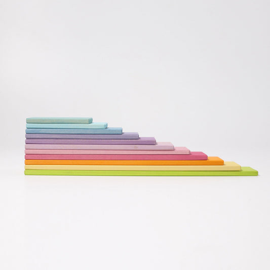 Grimm's Building Boards Pastel - vendor-unknown - Honeybee Toys