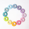 Grimm's Building Rings Pastel - vendor-unknown - Honeybee Toys