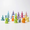 Grimm's Building Rings Pastel - vendor-unknown - Honeybee Toys