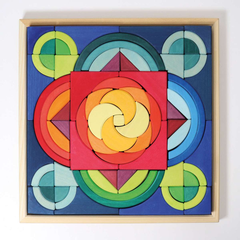 Grimm's Building Set Arcs in Squares NEW 2022 - vendor-unknown - Honeybee Toys
