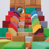 Grimm's Building Set Cornerstone with beveled edge - vendor-unknown - Honeybee Toys