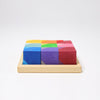 Grimm's Building Set Cornerstone with beveled edge - vendor-unknown - Honeybee Toys